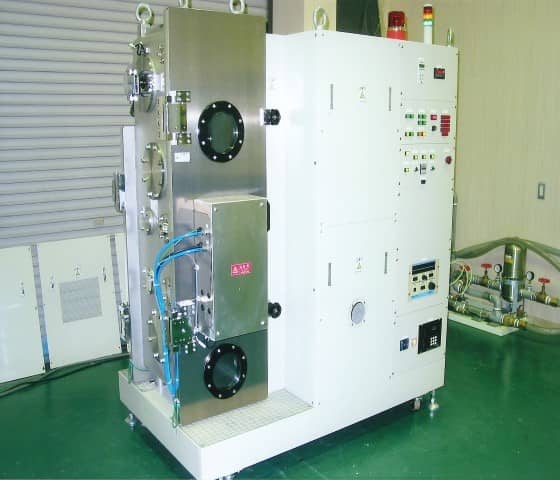 螺旋型スパッタ装置（テープ幅：10mm）